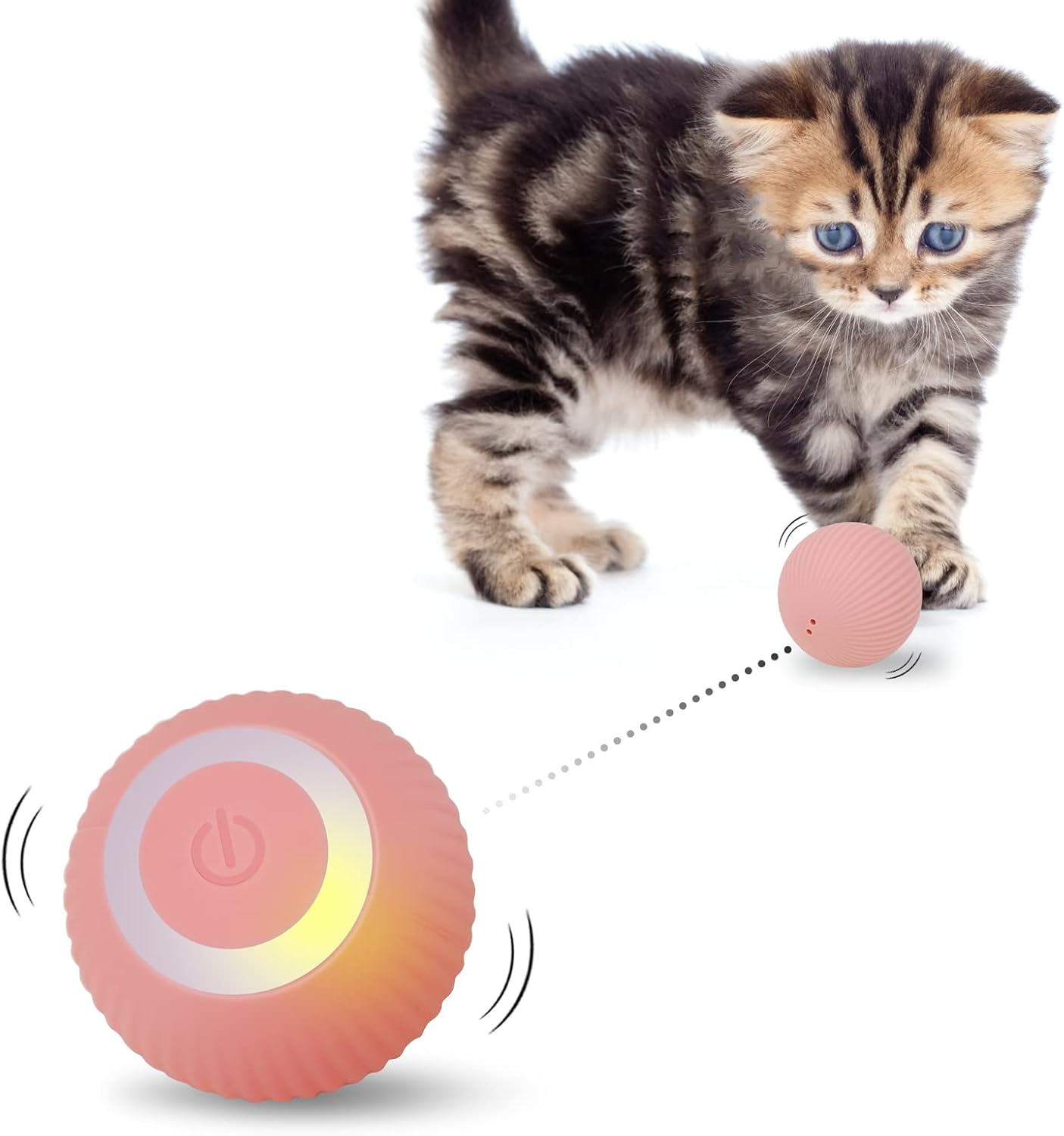 Smart Cat Rolling Ball Toy - BarkNPurrStore