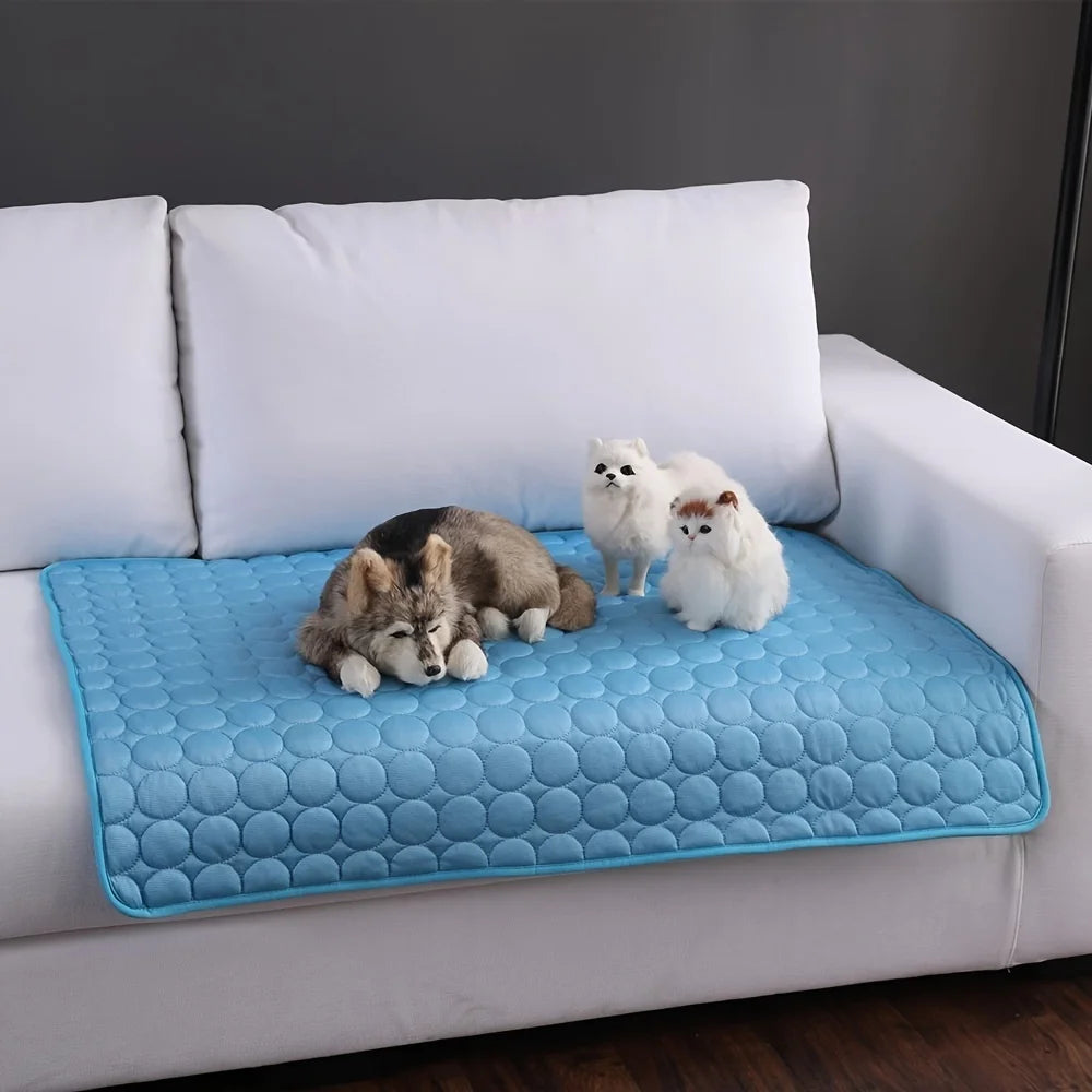 Pet Cooling Mat, Summer Cold Bed for Ultimate Comfort - BarkNPurrStore