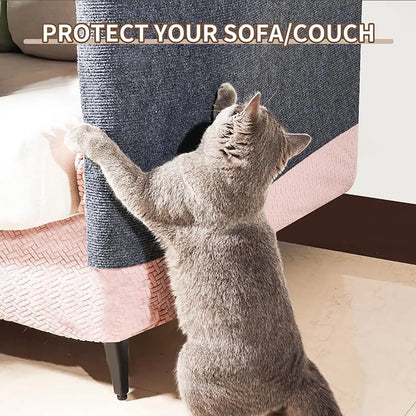 Cat Scratcher & Sofa Protector - Trimmable, Self-Adhesive Corner Pad - BarkNPurrStore