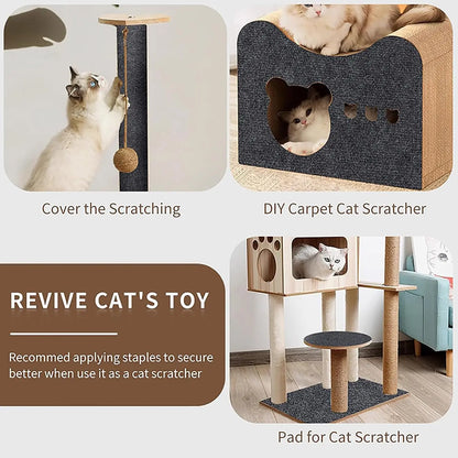 Cat Scratcher & Sofa Protector - Trimmable, Self-Adhesive Corner Pad - BarkNPurrStore