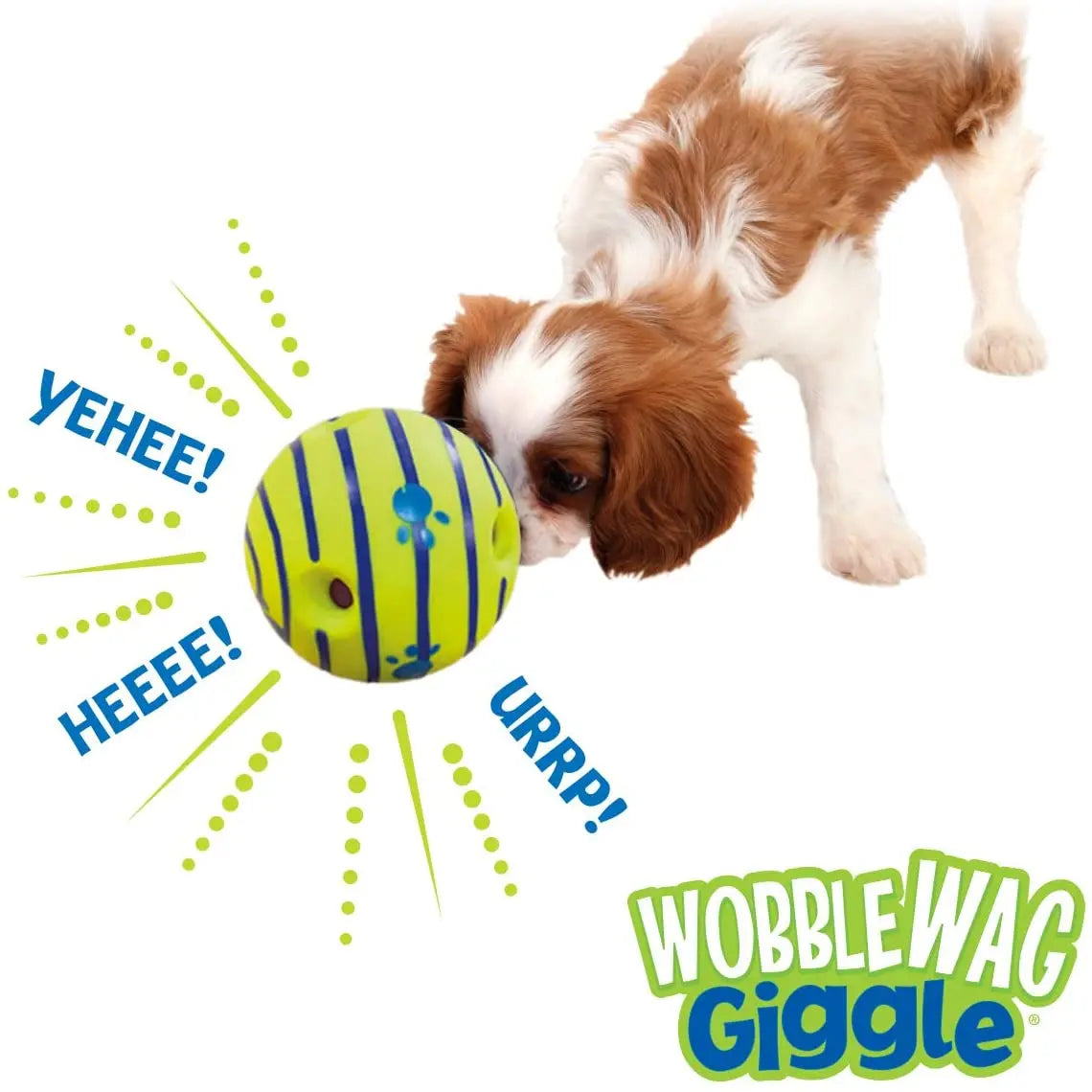 Wobble Wag Giggle Glow Ball Dog Toy - BarkNPurrStore