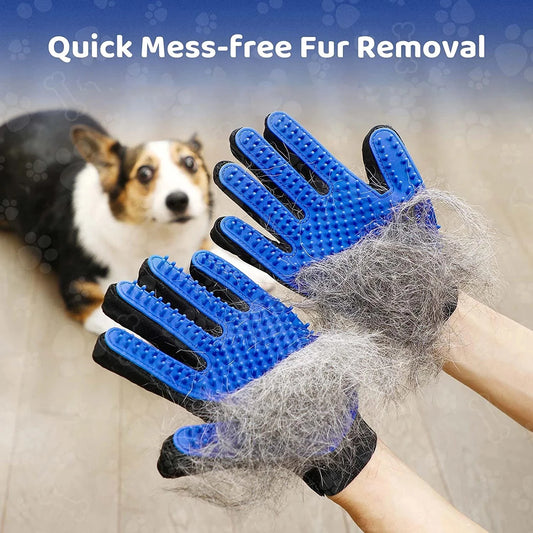 Cat Grooming Glove Brush Set - BarkNPurrStore