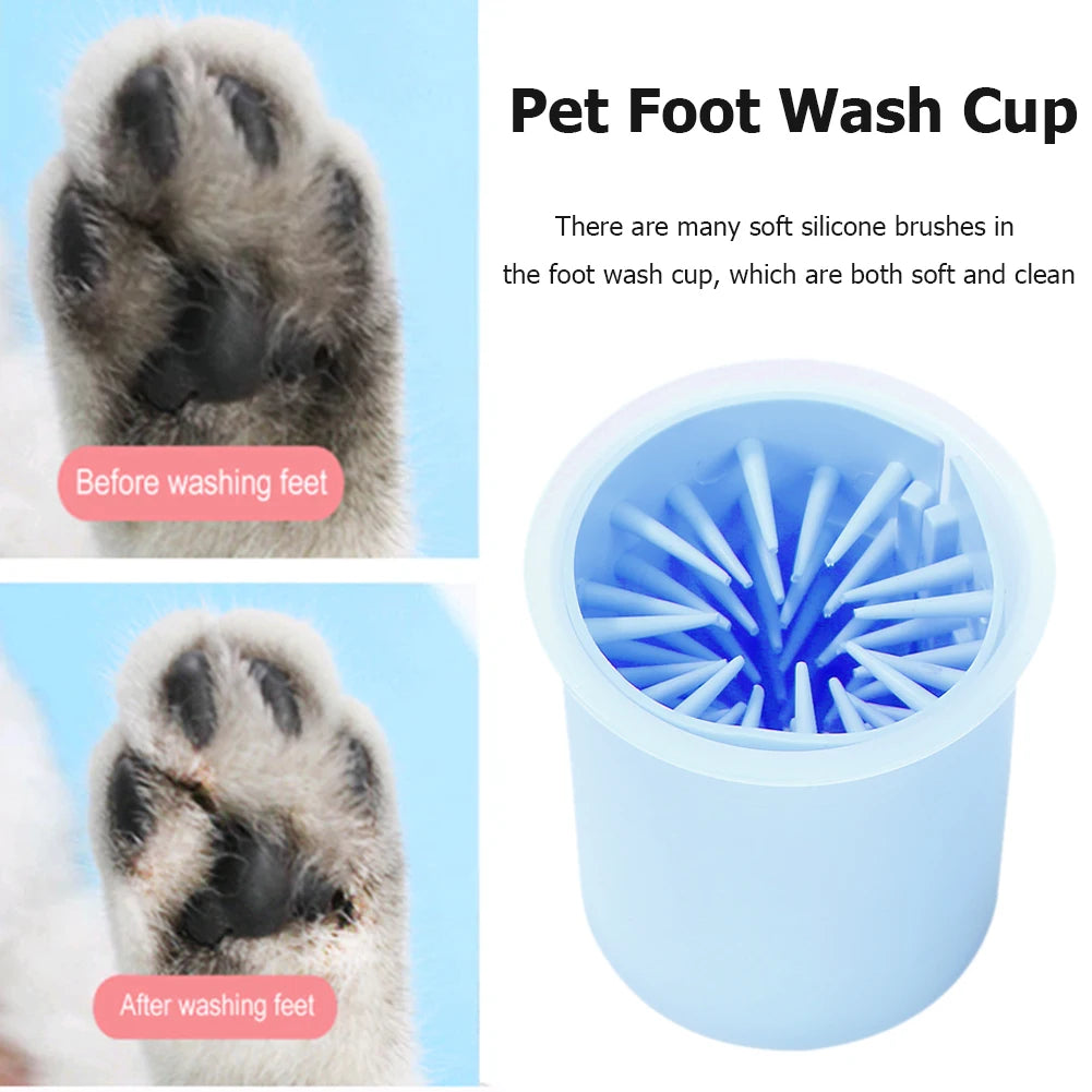 Dog Cat Paw Cleaner Cup – Easy and Gentle Cleaning - BarkNPurrStore