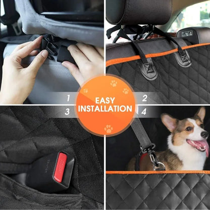 Dog Car Seat Cover for Back Seat - BarkNPurrStore