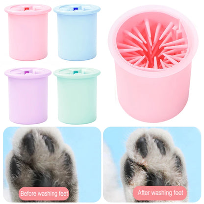 Dog Cat Paw Cleaner Cup – Easy and Gentle Cleaning - BarkNPurrStore