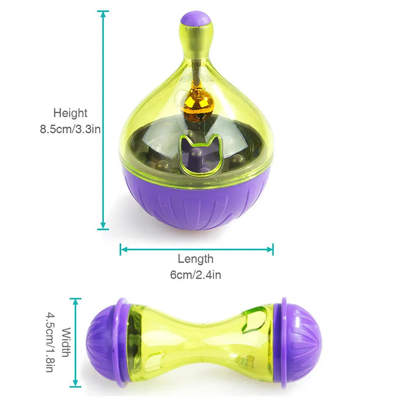 Cat Fun Bowl, Playful Feeding Toy for Exercise and Enjoyment - BarkNPurrStore